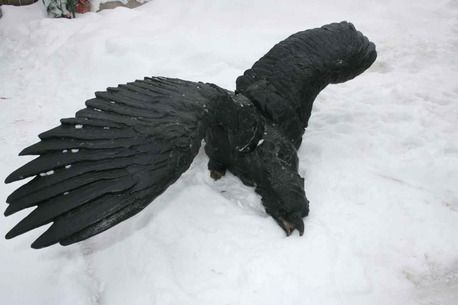 vultur monumentul eroilor balaceanca